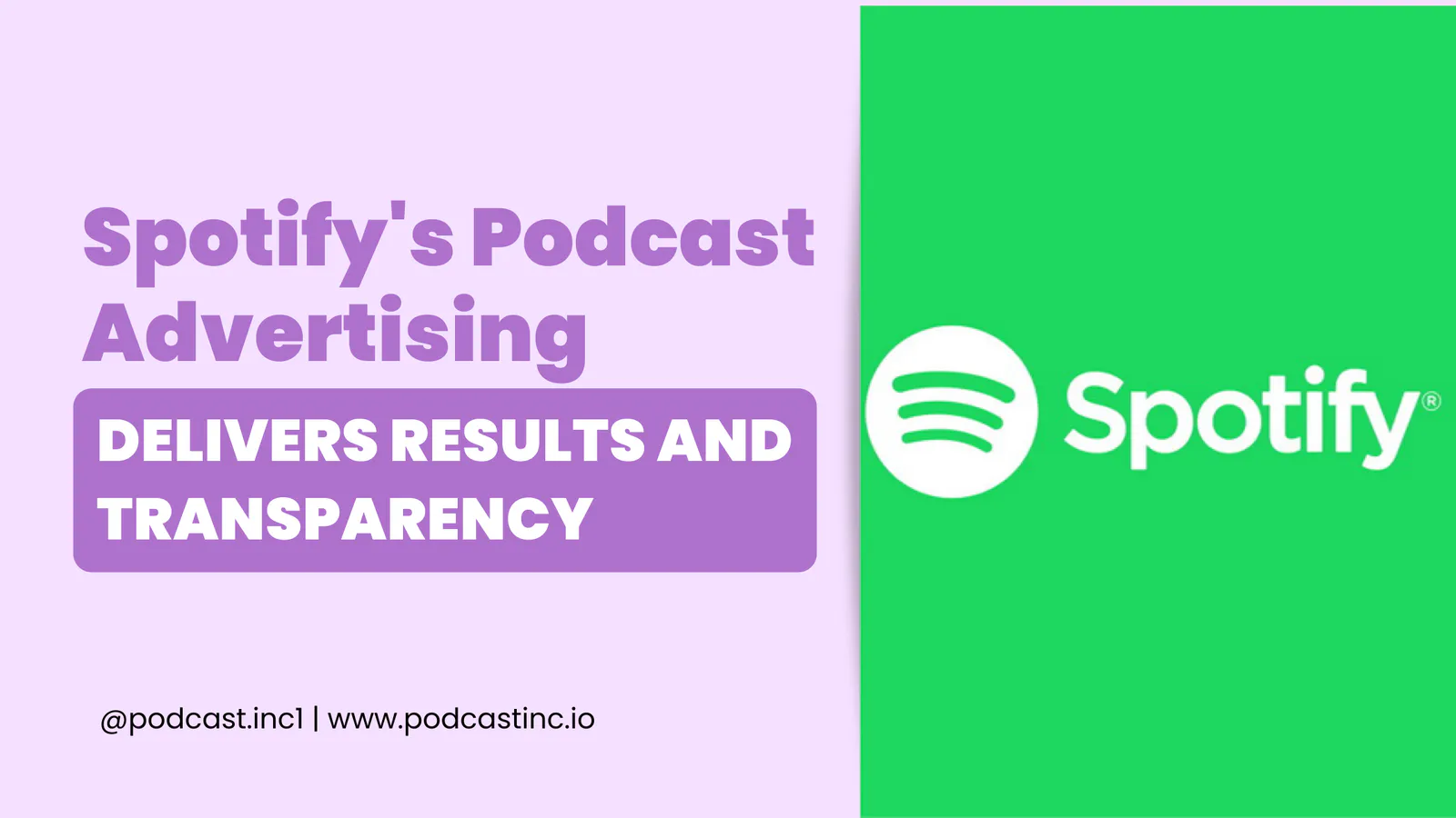 Spotify's Podcast Advertising Delivers Results and Transparency
